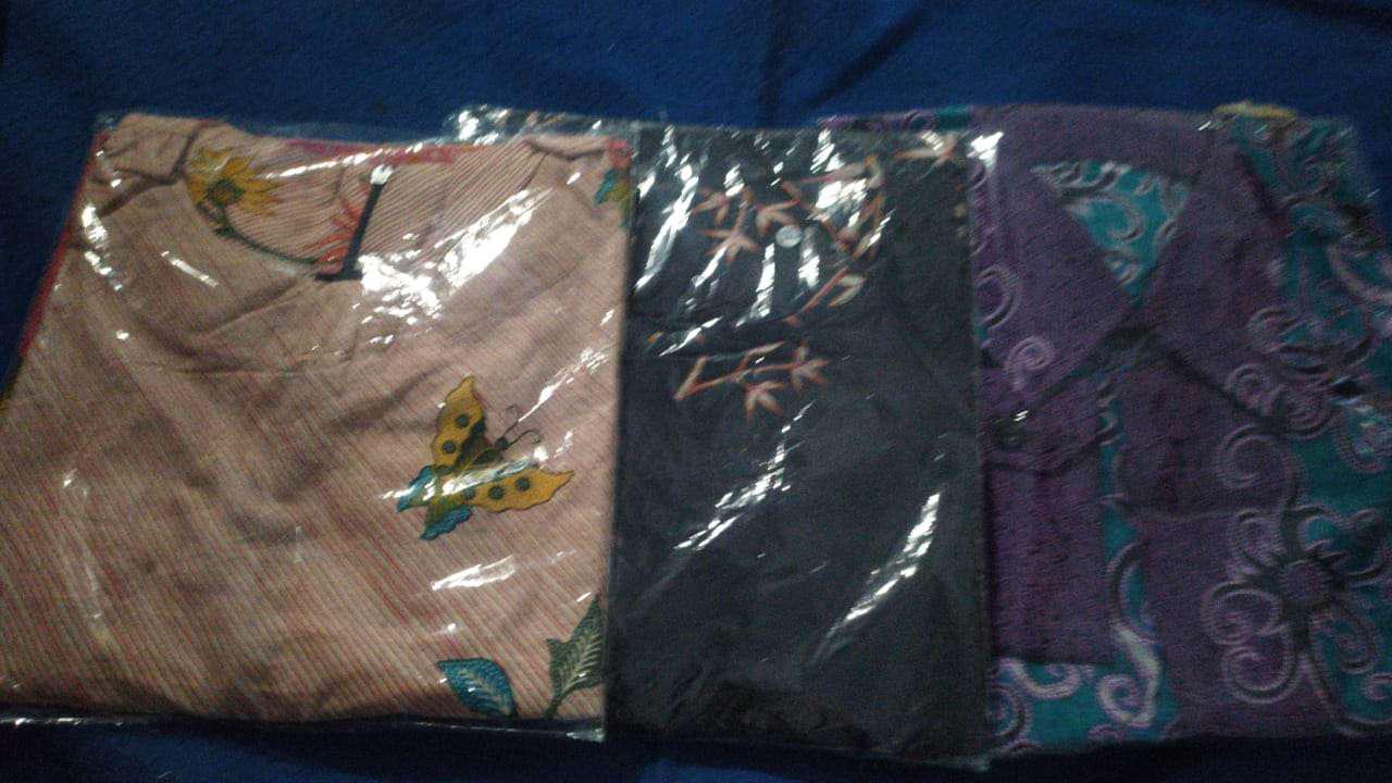 ( Gamis Jumbo ) Batik Couple Keluarga Sania Ruffle Ori Ndoro Jowi Dnt Motif Merak Terlengkap