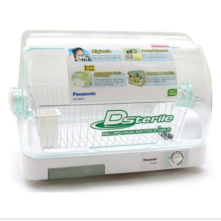 Panasonic Dish Dryer Dsterile Sterilizer/ Pengering Botol Bayi