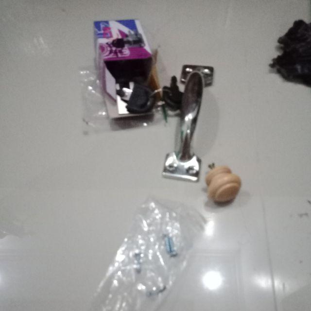 Tarikan Model Lama Bahan Besi Chrome Handle Antik Unik Klasik Handel Pintu Murah 3inch 4 Inch 5 Inch