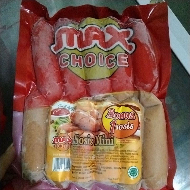 Jual Max Choice Sosis Mini Dan Sosis Ayam Mini Shopee Indonesia