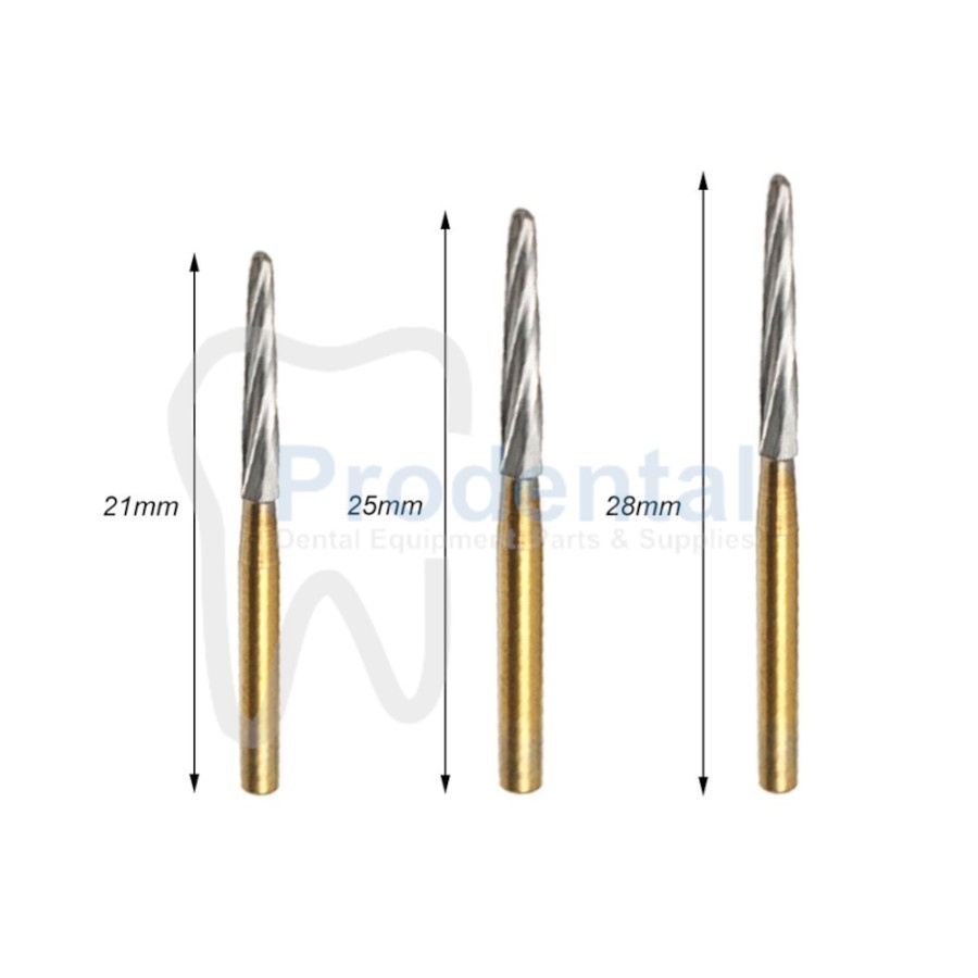 Dental bur tulang gigi zekrya burs endo bur z carbide tungsten 21/25/28 mm