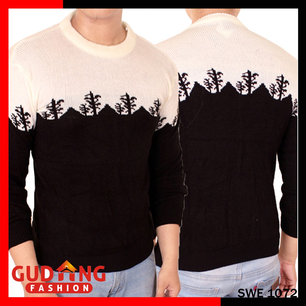 Sweater Rajut Motif Tribal - SWE 1072