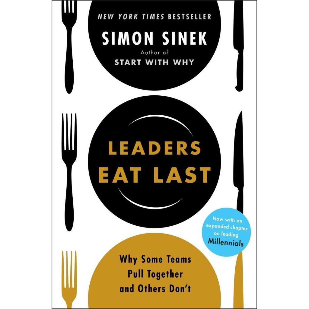 ( Buku Import ) Buku Import Leaders Eat Last by Simon Sinek (Original Paperback)