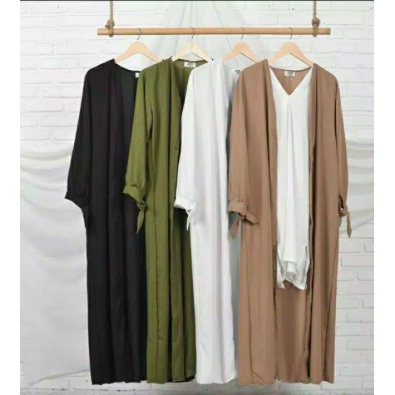 VL SHOP MAHIRA OUTER PANJANG / LONG OUTER HIJAB / OUTER WANITA CARDIGAN WANITA KOREAN STYLE o6003