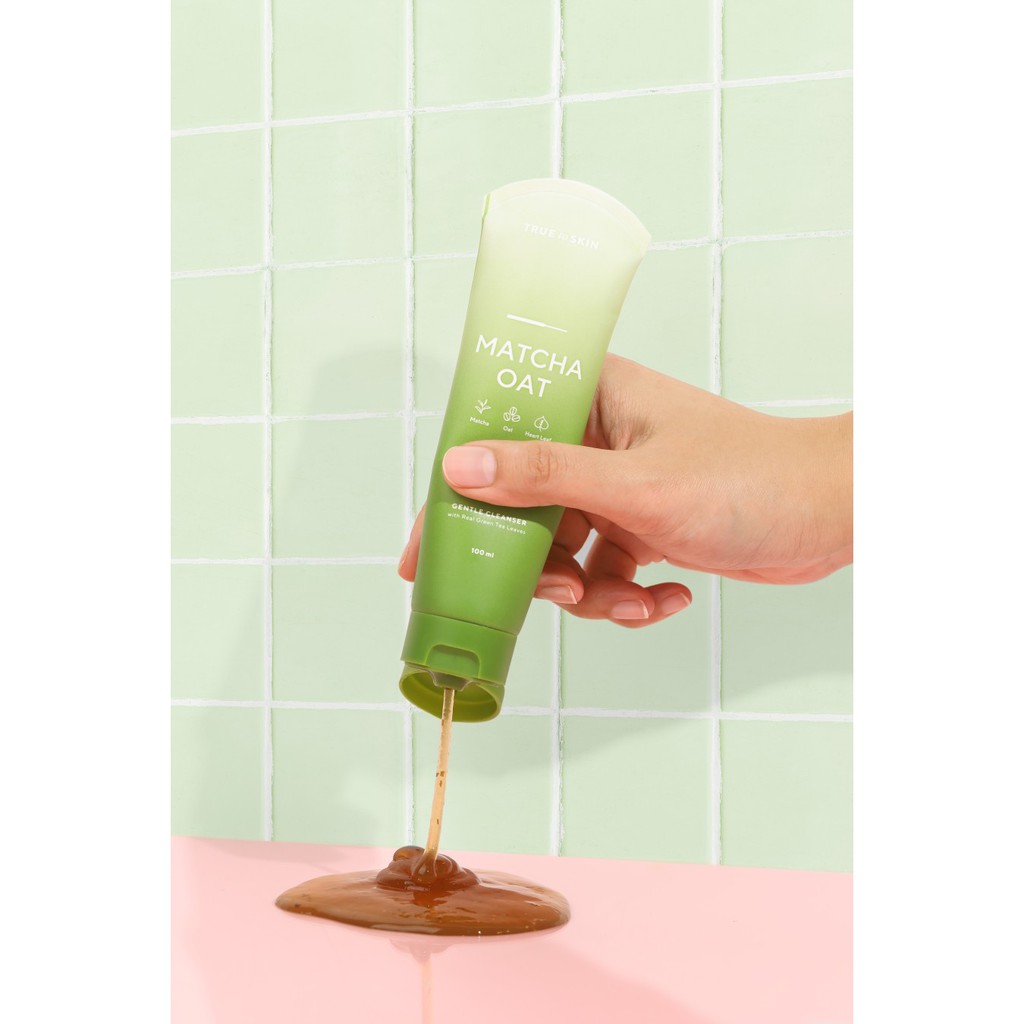 True to Skin - Matcha Oat Gentle Cleanser 100ml