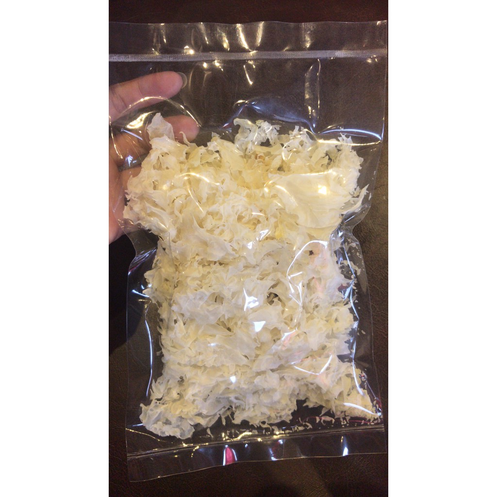 Jamur Salju Putih Kering Bai Mu Er Snow White Fungus 40g