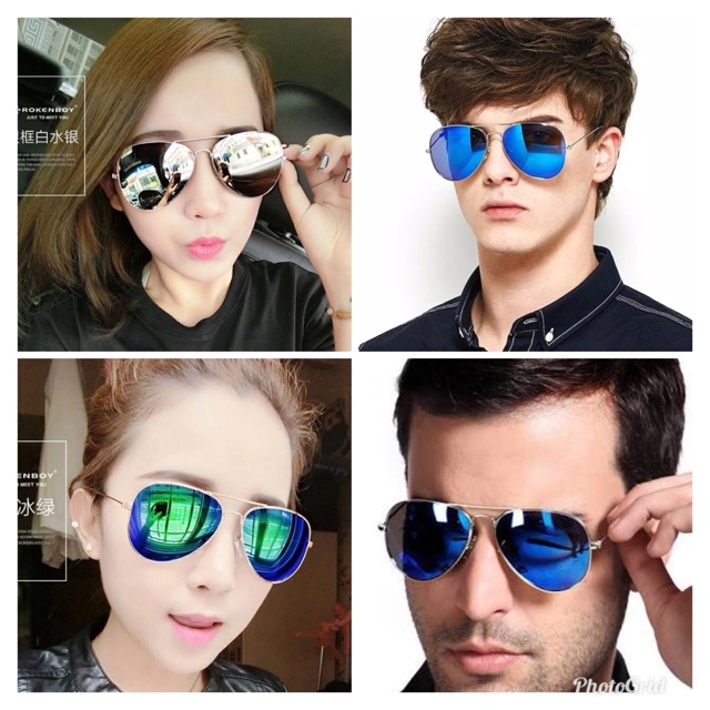 Kacamata aviator fashion sunglassess dewasa