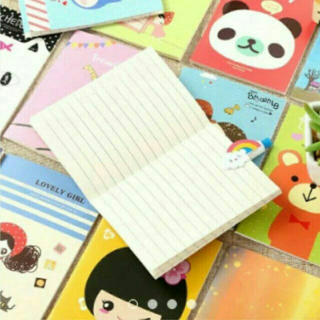 Buku Memo Mini Tipis Catatan Kecil