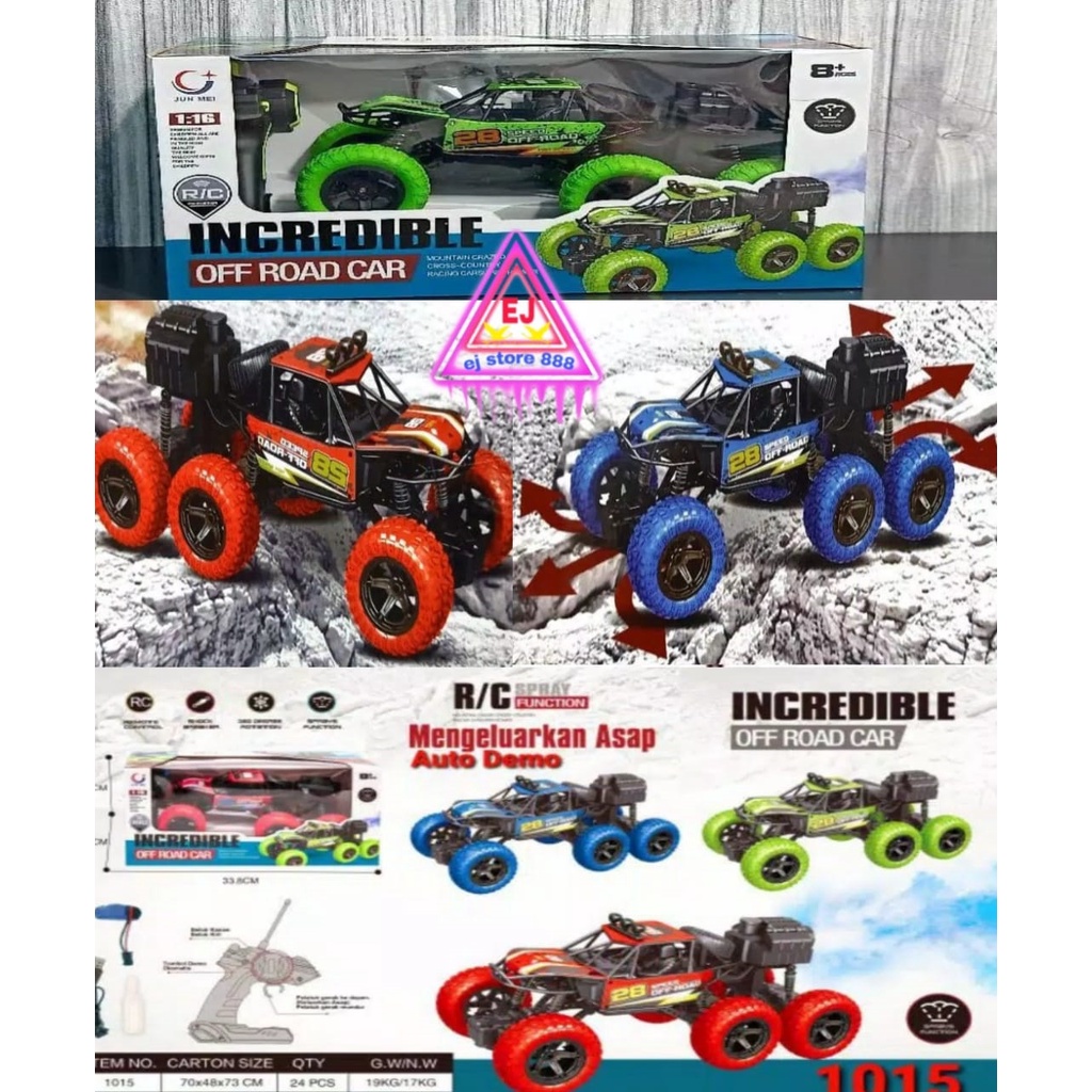 MAINAN ANAK R/C MOBIL REMOTE CONTROL OFF ROAD CAR