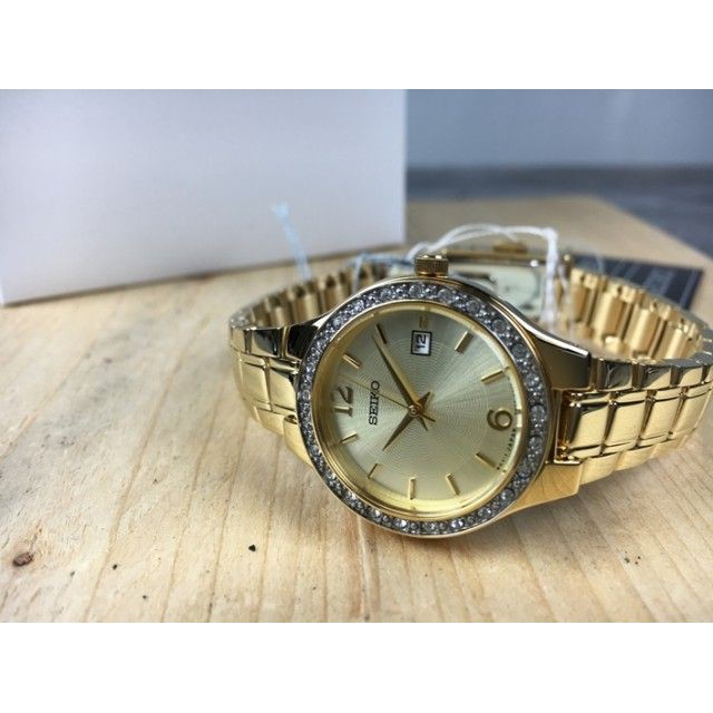 Seiko Ladies SUR782P1 Quartz Gold Polished | Jam Wanita SUR 782