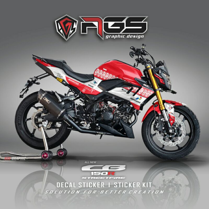 DECAL CB150R 2021 / CB150R / STIKER CB150R / DECAL FULL BODY / DECAL CB150R MANDALIKA RACING / DECAL