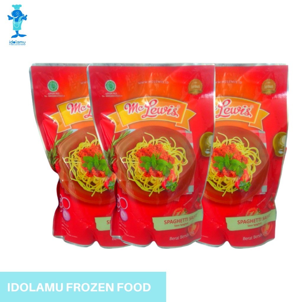 

saus spaghetti 1 kg mc lewis