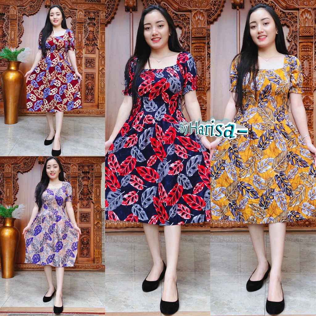 Dress Sabrina Janda Bolong Rayon Super