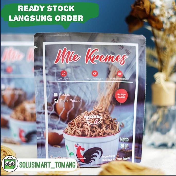 

Terlaris# Mie Kremes Keto - Pedas