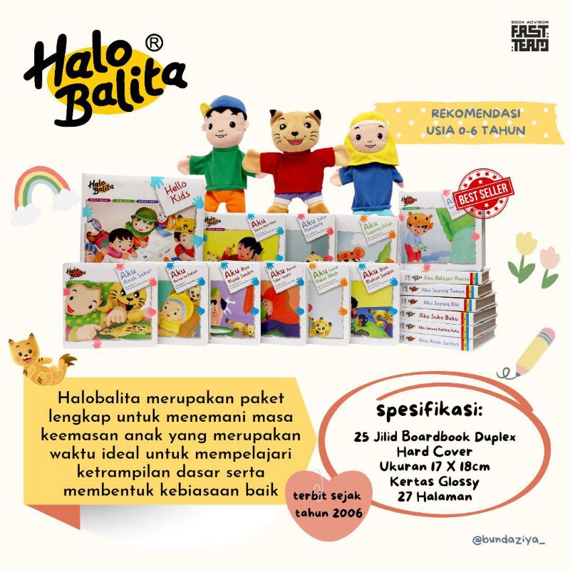 

Halo Balita paket lengkap/full set