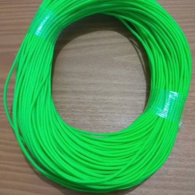 3mm Sleeving Cable Hijau Sleeve Kabel 3 mm psu