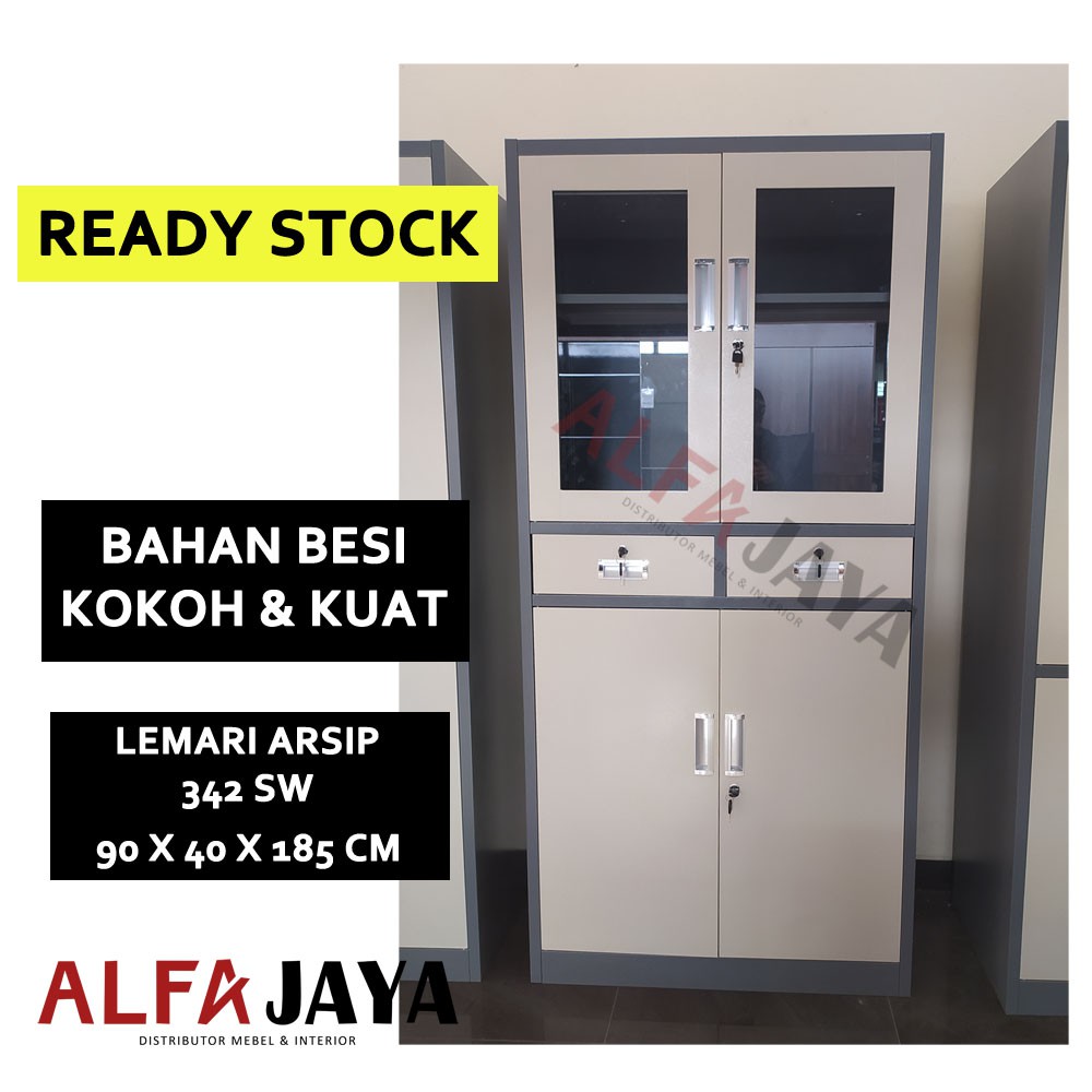 LEMARI BESI KACA LEMARI ARSIP KACA LEMARI ARSIP SEKOLAH LEMARI ARSIP KANTOR LEMARI ARSIP 2 PINTU 342