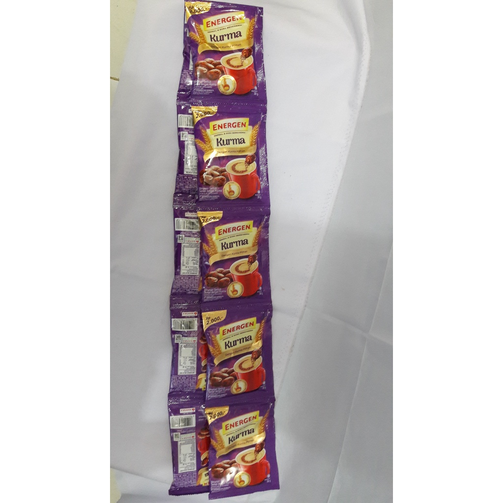 

Energen Sereal Kurma 10x29gr (1 Renceng isi 10 sachets)