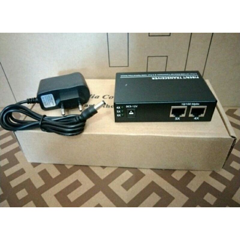 Media Converter 3 Fo 2 Lan 10/100 Box