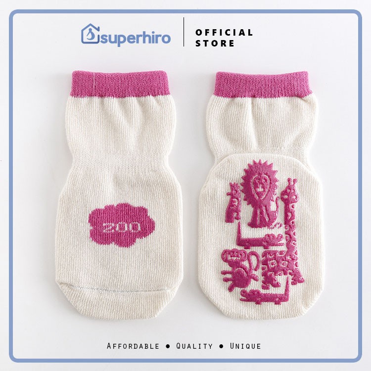 Kaos Kaki Bayi / Baby Socks Anti Slip Knit Lucu Premium Prewalked