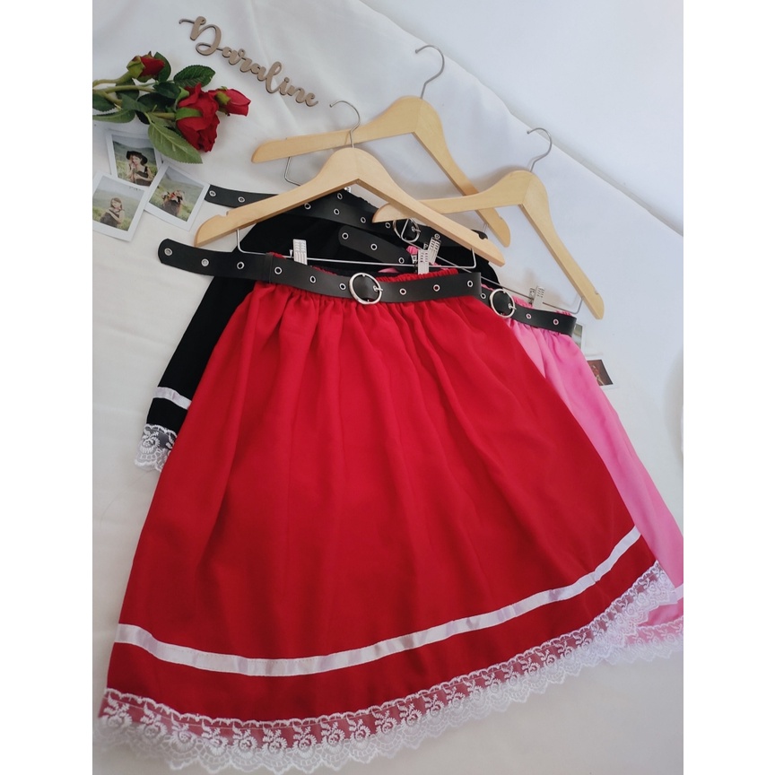 DARALINE LACE SKIRT BELT