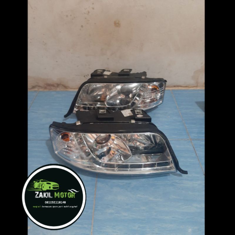 Headlamp lampu depan audi a6 c5
