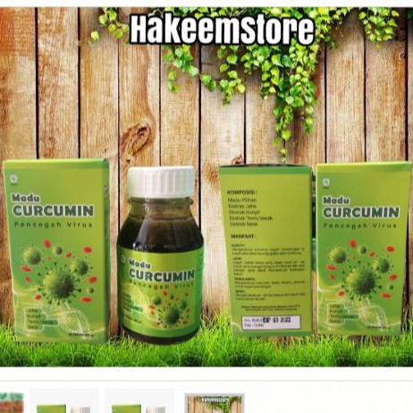 

[ Termurah ] Madu Curcumin 350 Grams | Jamu Herbal Pencegah Virus Original Madu Herbal