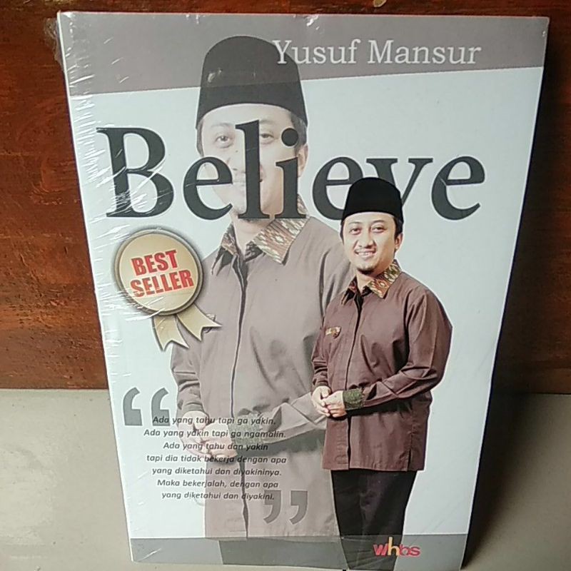 buku believe yusuf mansyur