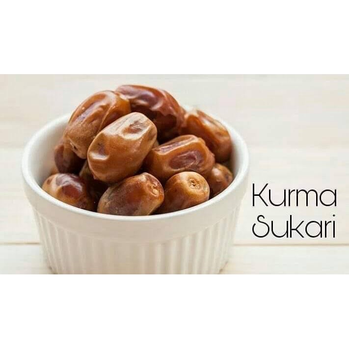 

Kurma Sukkary/Sukkari/Sukari Basah Al-Qasim 250 Gr