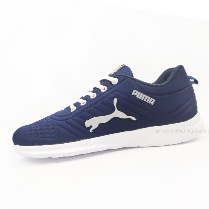 KUALITAS IMPORT MURAH GRADE ORIGINAL PUMA ALOY SUPER THIN VIETNAM - BKUE NAVY 38
