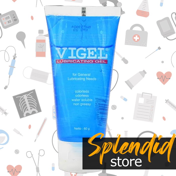 PRIVASI AMAN Vigel Lubricant Gel 60 gr Pelumas Miss V Wanita