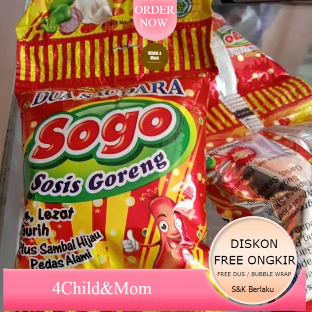 

Sosis Goreng Sogo Snack Cemilan Makanan Ringan 250 gram