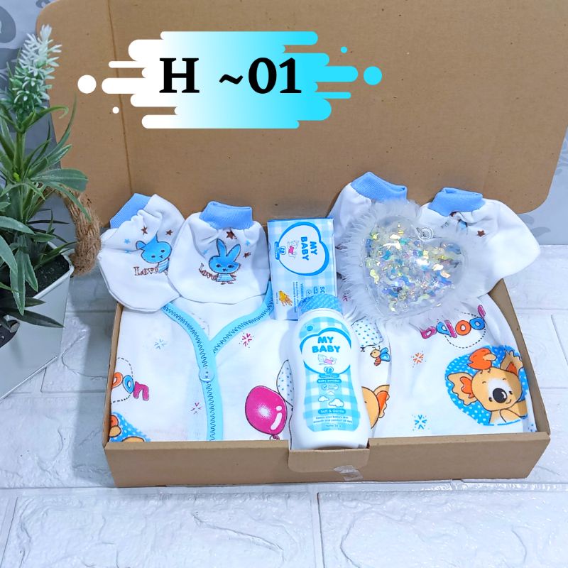 HAMPERS BABY Ekonomis KADO BAYI BARU LAHIR BAJU BAYI NEWBORN