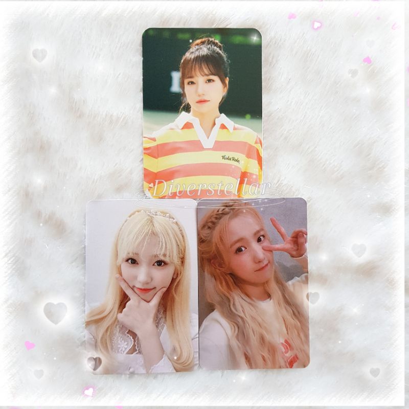 Photocard IZ*ONE Yuri Dicon Nako Bloomiz Hitomi one reeler PC Izone