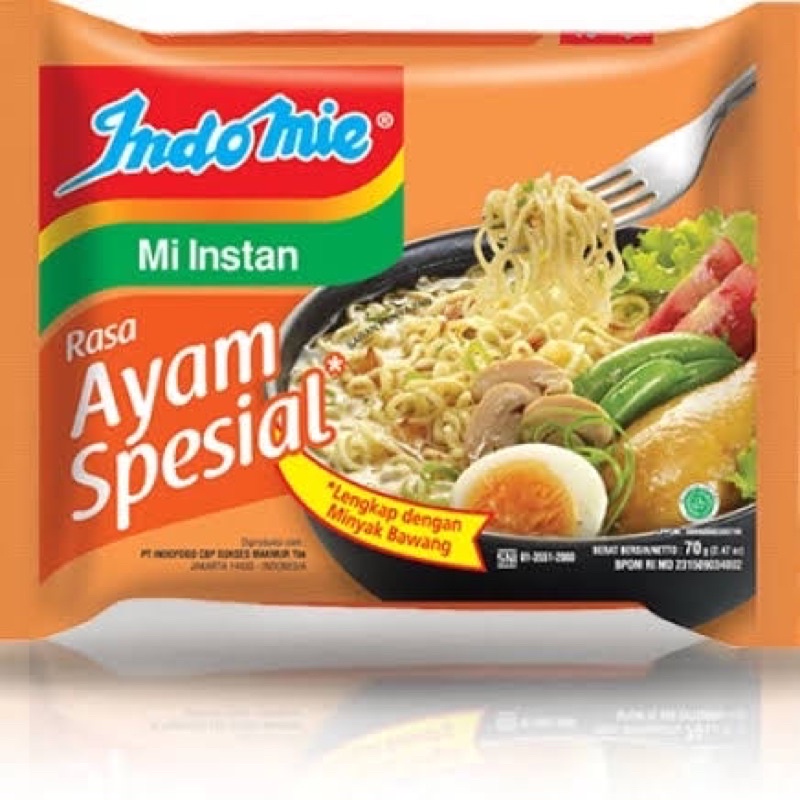 

INDOMIE AYAM SPESIAL/ AYAM BAWANG/ SOTO/ SEBLAK HOT JELETOT