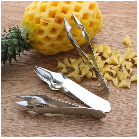 Capitan Penjepit Mata Nanas Bahan Stainless Steel Pineapple Seed Remover Pengupas