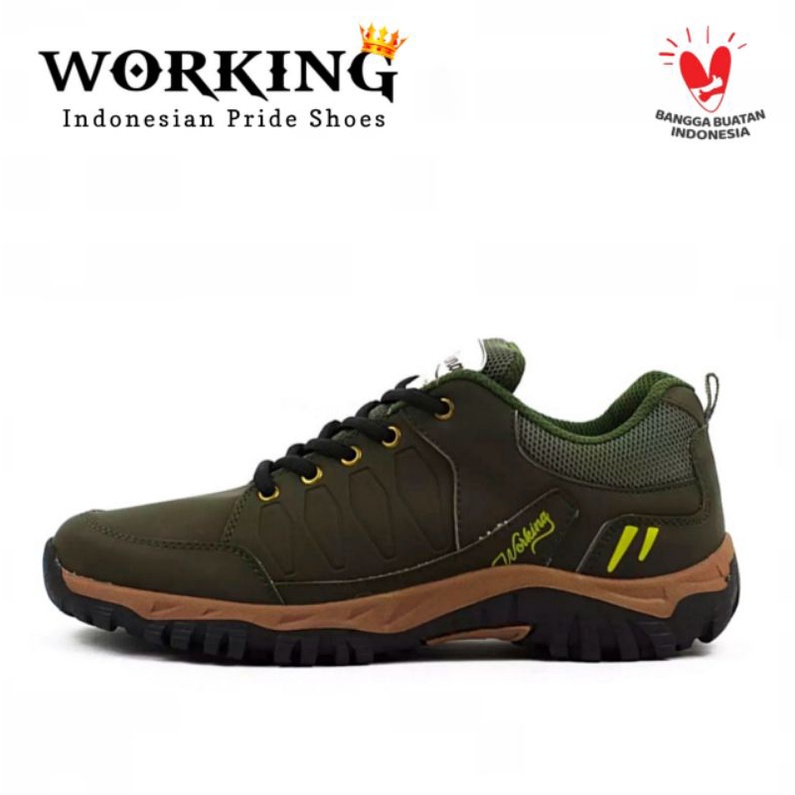 WORKING Tracker T-04 Sepatu Safety Pria Sepatu Safety Wanita Sepatu Safety Jogger Sepatu Safety King