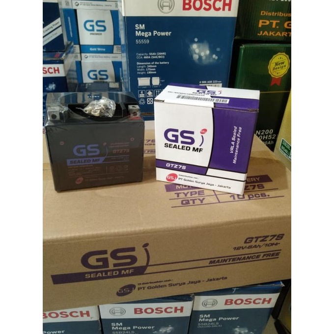 Aki Motor Honda PCX 125 PCX 150 GS J GTZ7S AKI KERING ORIGINAL arioss90 Ayo Beli