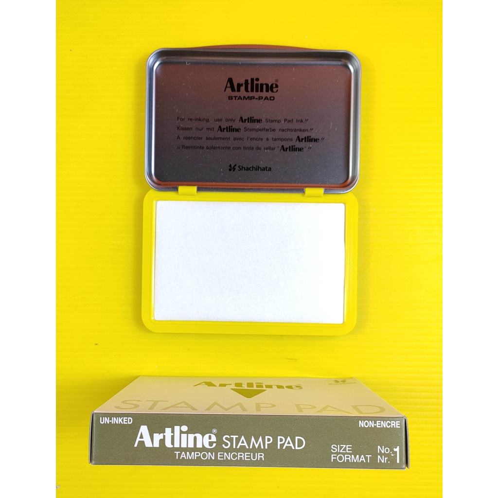 

BANTALAN STEMPEL / STAMP PAD ARTLINE UN INKED NO. 1