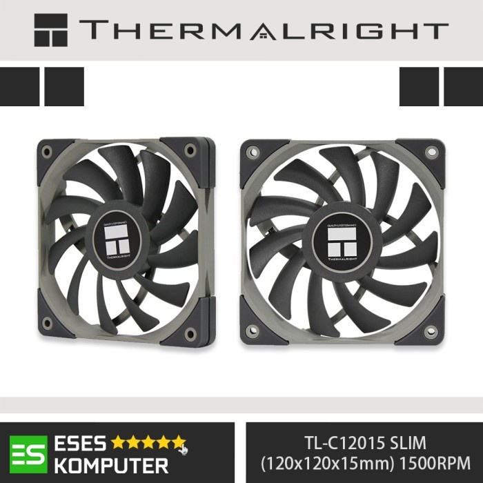 Fan THERMALRIGHT TL-C12015 | 120mm SLIM 15mm PWM Fan