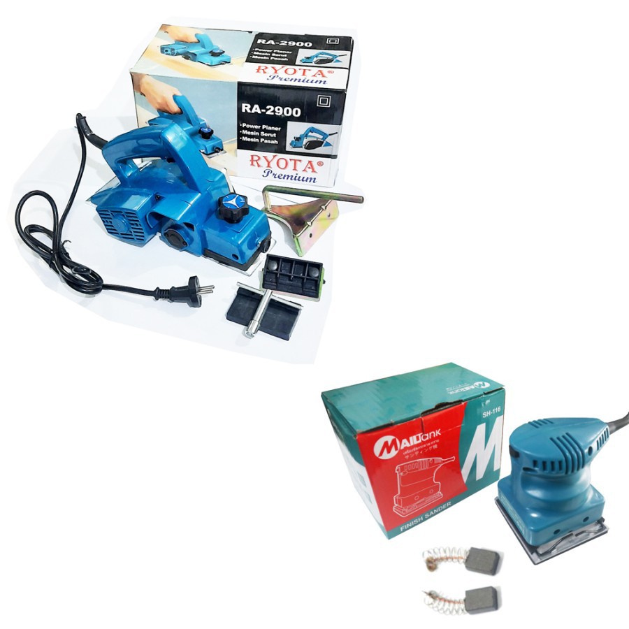 PAKET HEMAT MAILTANK SH116 + RYOTA RA 2900 Mesin sugu planner