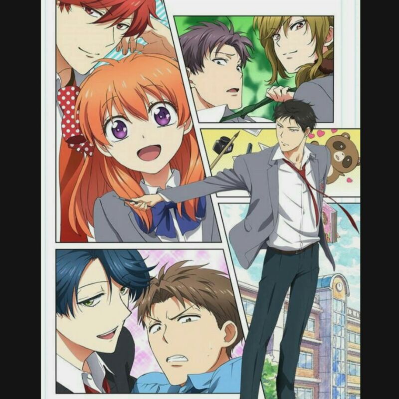 

Kertas Mewarnai Anime/ Coloring Sheet Anime Gekkan Shoujo Nozaki-kun