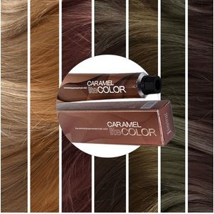 CARAMEL LITE hair color pewarna cat rambut natural brown cokelat permanen