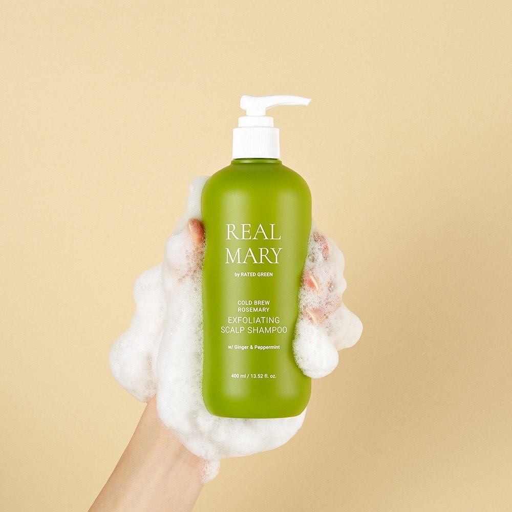 RATED GREEN Real Mary Energizing Scalp Spray / Exfoliating Scalp / Real Shea Nourishing Shampoo