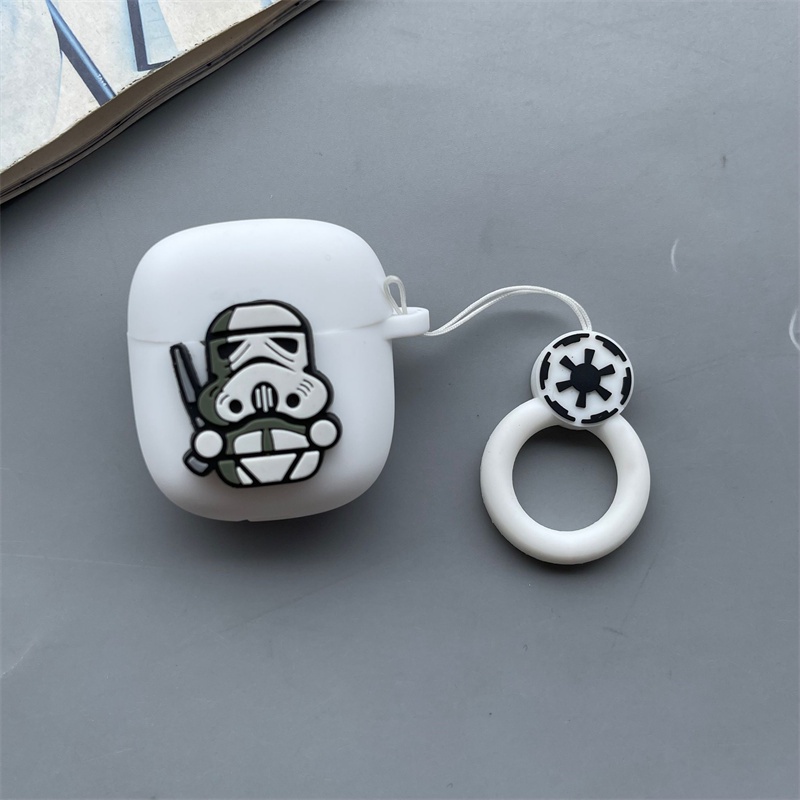 Baseus Bowie E3 Casing Silikon Anti slip Motif Kartun Untuk Earphone Baseus E3