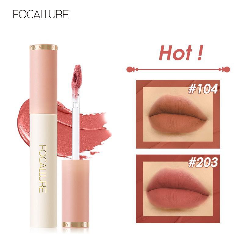 BPOM Focallure Nude Lip Cream FA196  Lipstik Matte Lipstick Lipcream Velvet