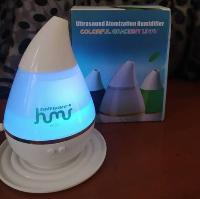 Humidifier Diffuser Double Uap 2000ml Aromaterapi Essential Oil Purifier Pengharum Pelembab Pewangi Ruangan Taffware