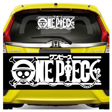 Cutting Sticker Mobil One Piece Stiker Mobil Aksesoris Mobil Stiker Kaca Body Stiker Keren