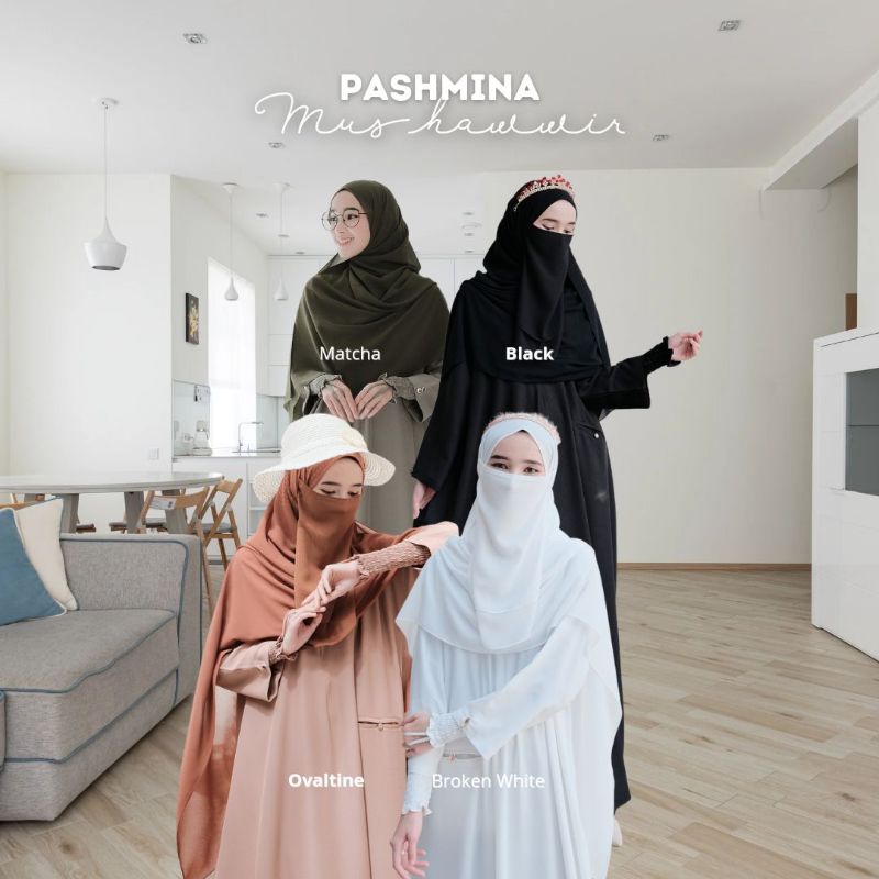 PASHMINA MUSHAWWIR BY KHUMAIRA SYARI