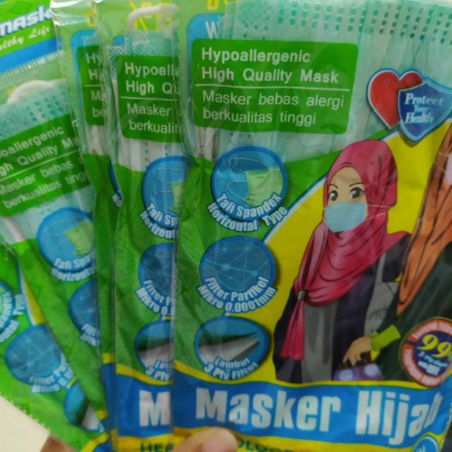 Fit-u-mask masker hijab